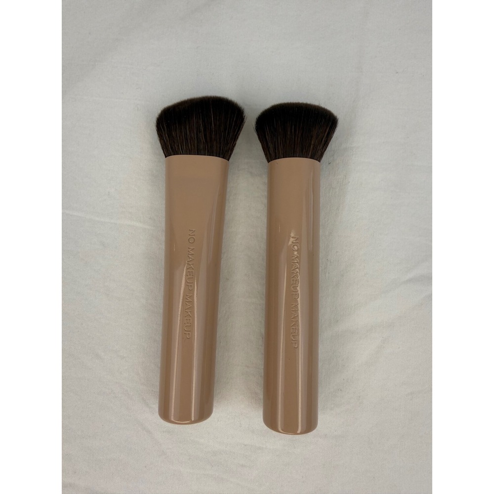 Perricone MD No Makeup Makeup Brush Set Blush and Foundation Brushes Tan